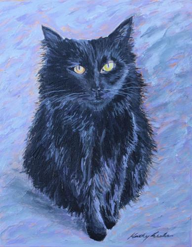 8 x 10 acrylic on canvas painting for a commission.